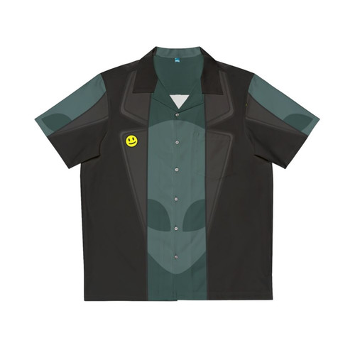 Postal 2 The Dude Green Hawaiian Shirt