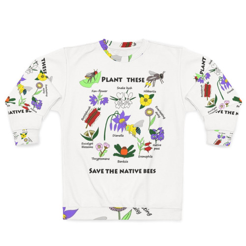 Save the Native Bees Eco-Friendly Sweatshirt