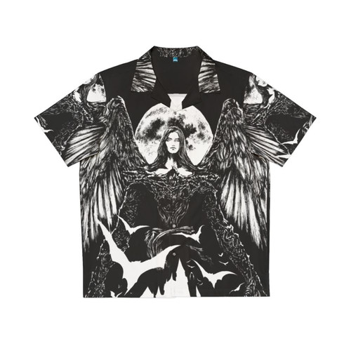 Gothic Vampire Night Fantasy Hawaiian Shirt