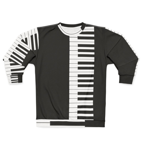 Piano Keyboard Sweatshirt for Musicians