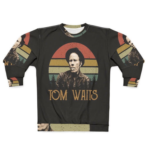 Vintage Tom Waits Music Icons Sweatshirt