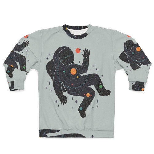 Minimalist space sweatshirt design