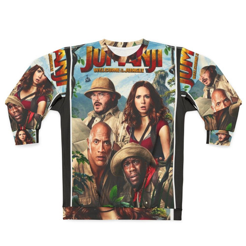 Vintage Jumanji Sweatshirt with Dwayne Johnson