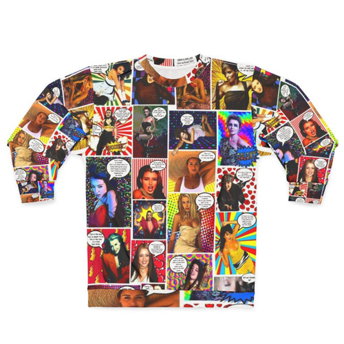 Dannii Minogue Pow Wow Graphic Sweatshirt