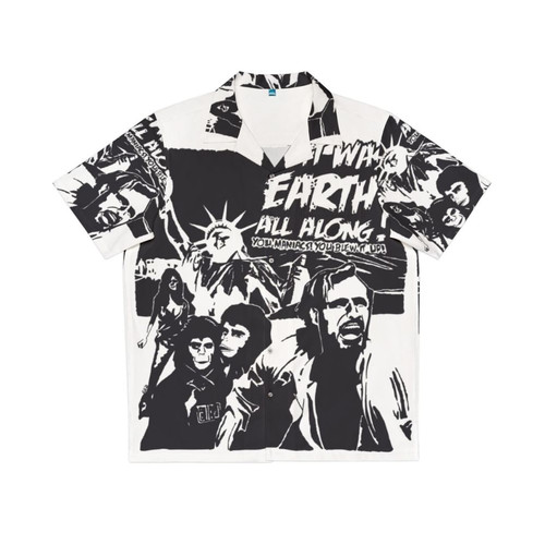 Retro Planet of the Apes Hawaiian Shirt