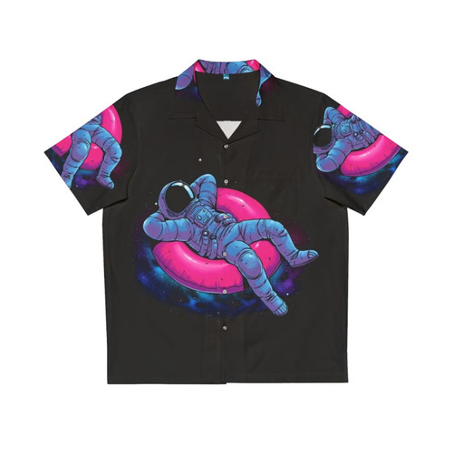 Floating Dream Space-Themed Hawaiian Shirt