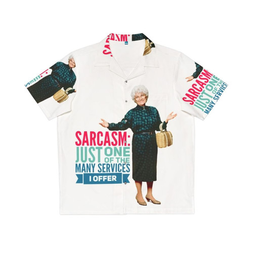 Vintage Golden Girls Sarcasm Hawaiian Shirt