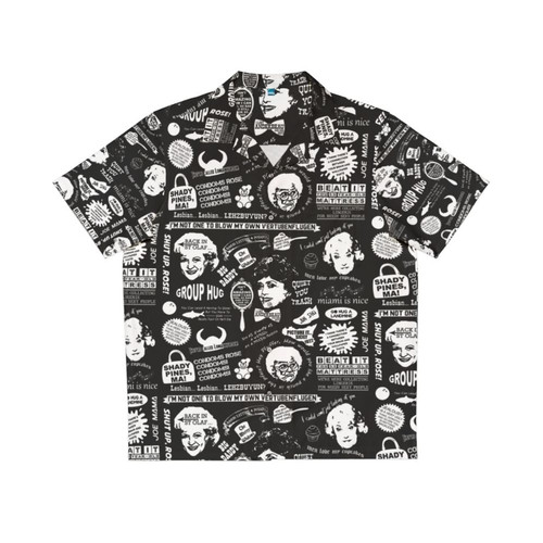 Golden Girls Hawaiian Shirt with 80s Sitcom Inspired Pride Designs
