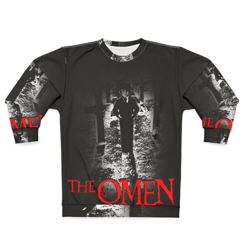 Damien The Omen horror movie themed sweatshirt