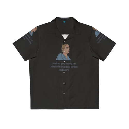Villanelle Inspired Hawaiian Button-Up Shirt