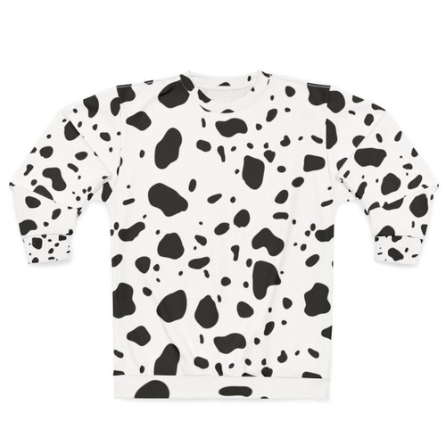 Dalmation sweatshirt with puppy and dog design
