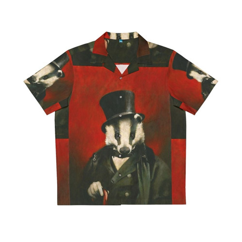 Unique Victorian Badger Hawaiian Shirt