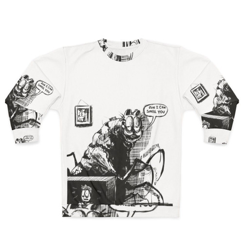 Cursed Garfield and Jon Sweatshirt