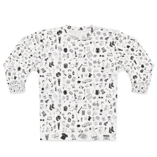 Schitt's Creek Inspired Pattern Sweatshirt