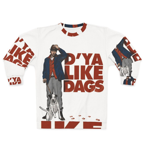 Snatch movie graphic sweatshirt featuring Brad Pitt