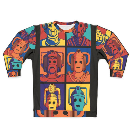 Cyberpunk Evolution Doctor Who Cyberman Sweatshirt