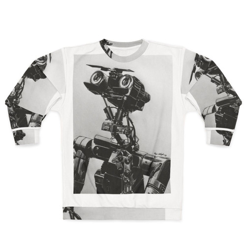 Classic Johnny 5 from the 1980s movie Short Circuit sweatshirt