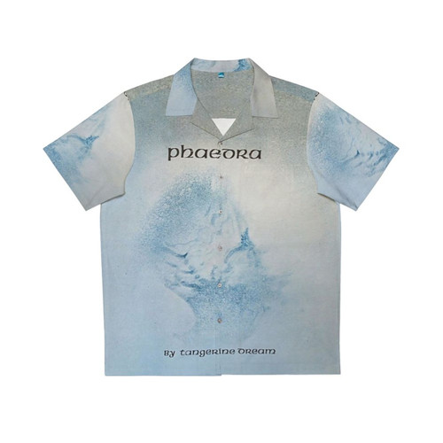 Phaedra Hawaiian Shirt in Tropical Floral Pattern