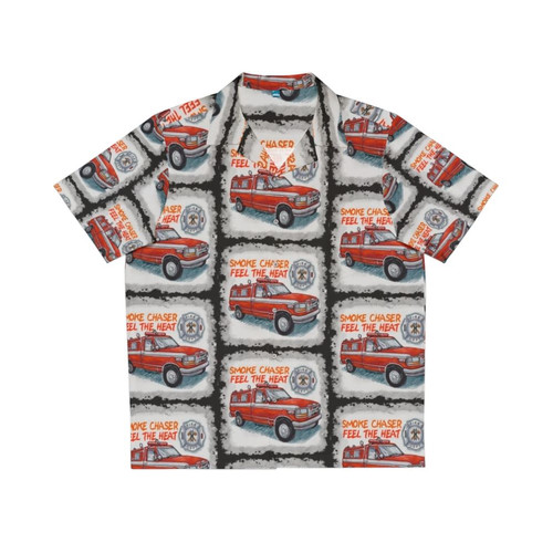 Firefighter Fire Rescue Hawaiian Shirt