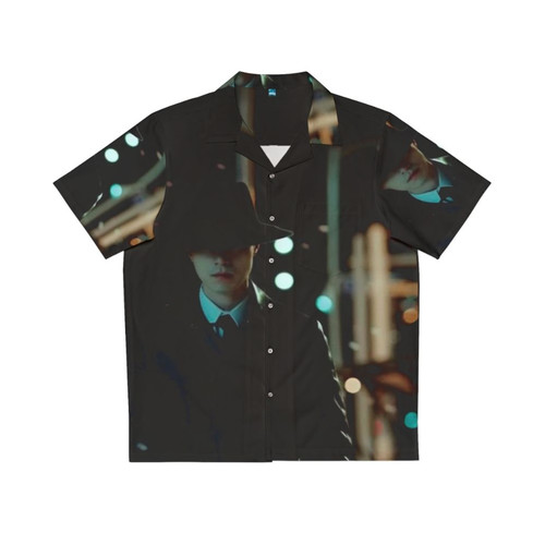 Goblin the Grim Reaper Hawaiian Shirt featuring fantasy Korean drama elements
