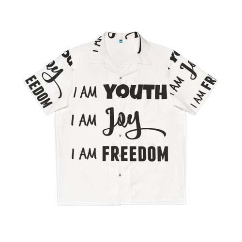 Hawaiian Shirt with Peter Pan Inspired Design