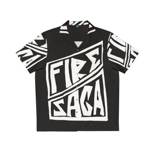Fire Saga Hawaiian Shirt featuring Eurovision and Will Ferrell