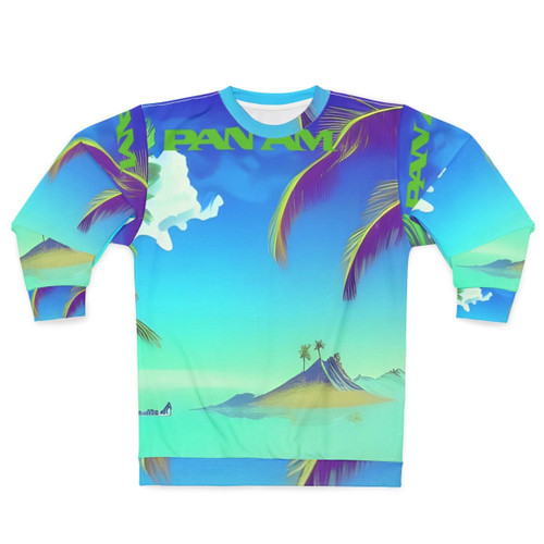 Vintage Pan Am Sweatshirt with retro airline logo and design