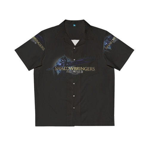 Final Fantasy XIV Shadowbringers Logo Hawaiian Shirt