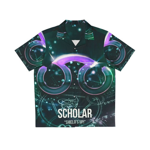 Final Fantasy XIV Scholar Hawaiian Shirt