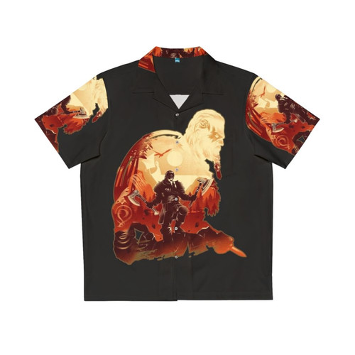 Valhalla Adventure Hawaiian Shirt featuring Assassin's Creed theme