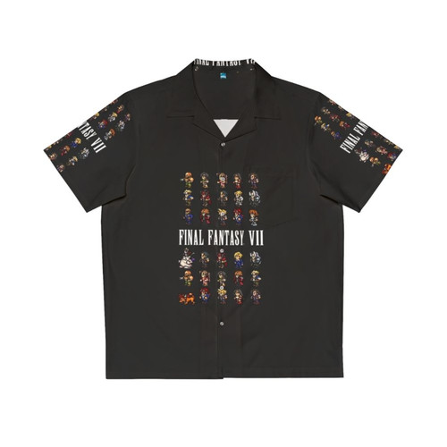 Final Fantasy VII 7 Pixel Art Hawaiian Shirt