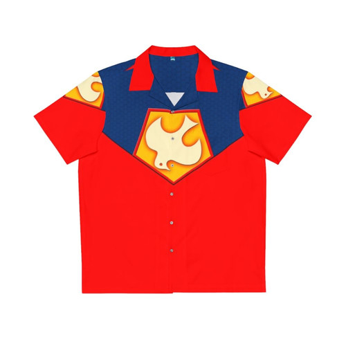 Peacemaker Chest Dove Symbol Series TV Hawaiian Shirt