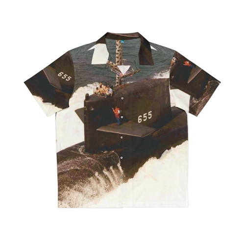 USS Henry L. Stimson SSBN 655 Navy Submariner Hawaiian Shirt