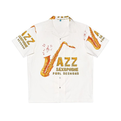 Paul Desmond Jazz Musician's Tropical Shirt