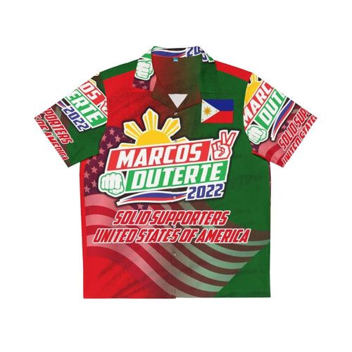 Patriotic USA Marcos Duterte Hawaiian Shirt