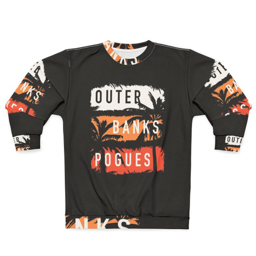 Outer Banks Pogue Sweatshirt with Coastal Beach Style Design