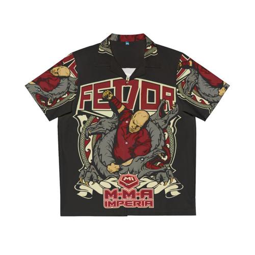Fedor Emelianenko "The Last Emperor" Russian MMA Fighter Hawaiian Shirt