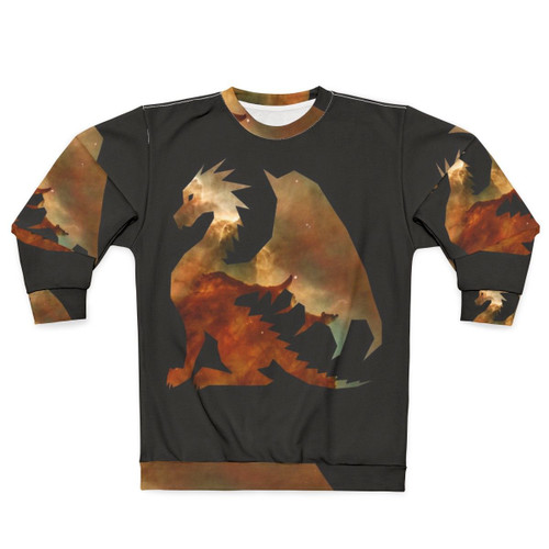 Cosmic Watercolor Legendary Dragon Sweatshirt