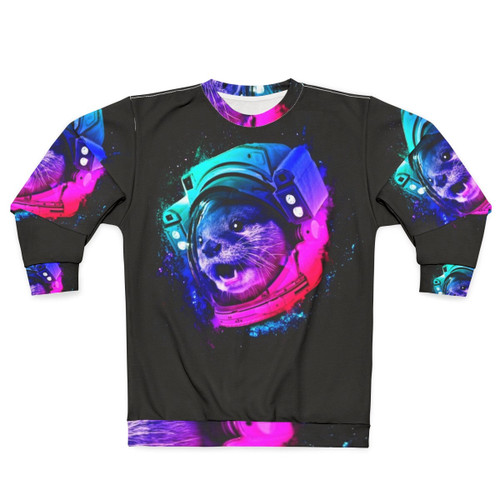 Otter Space Galaxy Sweatshirt