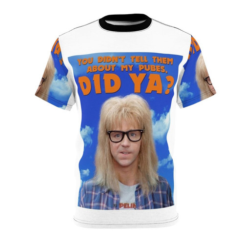 Retro 90s comedy graphic t-shirt featuring Garth Algar from the movie Wayne's World