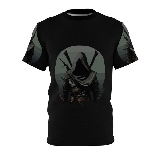 Assassins Creed inspired t-shirt with iconic game characters