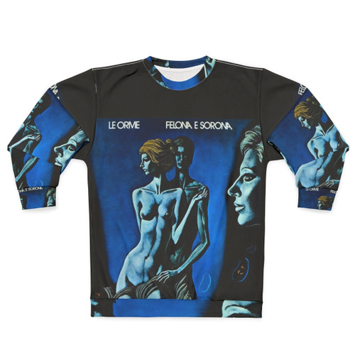 Vintage Le Orme Progressive Rock Felona Sorona Sweatshirt