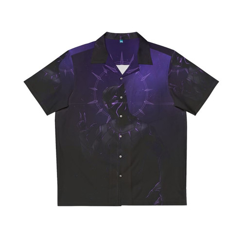 Panther Hawaiian shirt with bold print