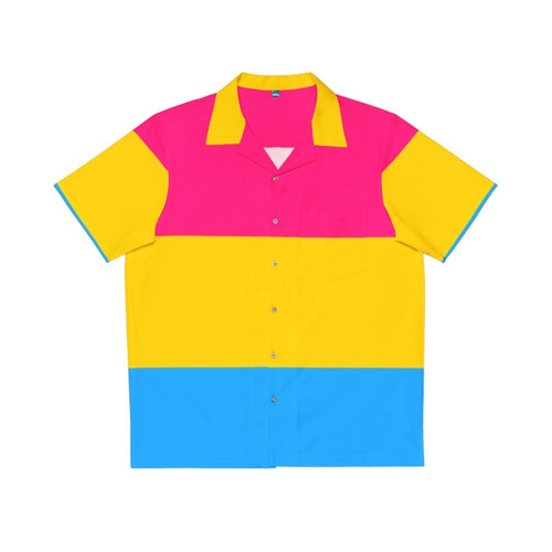 Pansexual Pride Flag Hawaiian Shirt