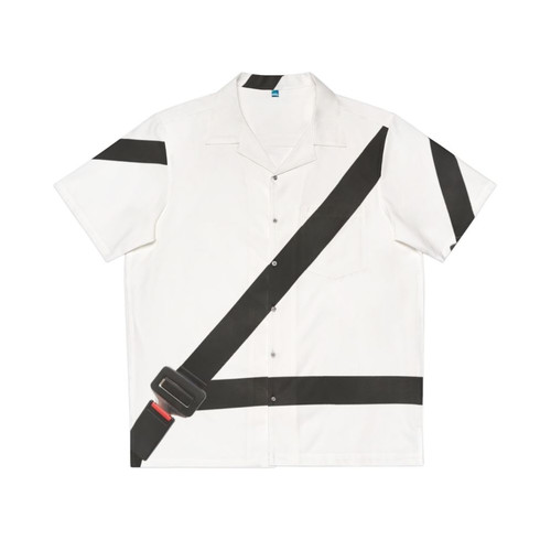 Fake Seatbelt Hawaiian Shirt for Car Safety