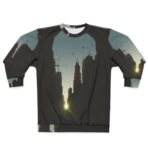 Concrete Jungle Urban Nature Graphic Sweatshirt