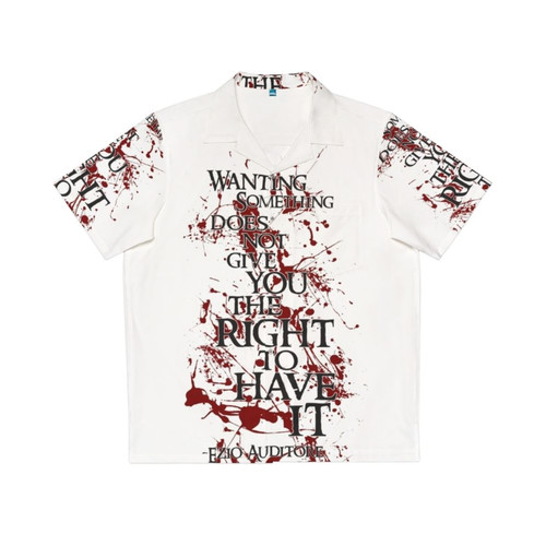 Ezio Auditore Quote Hawaiian Shirt