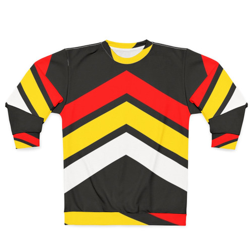 Commotion Stripes Geometric Sweatshirt