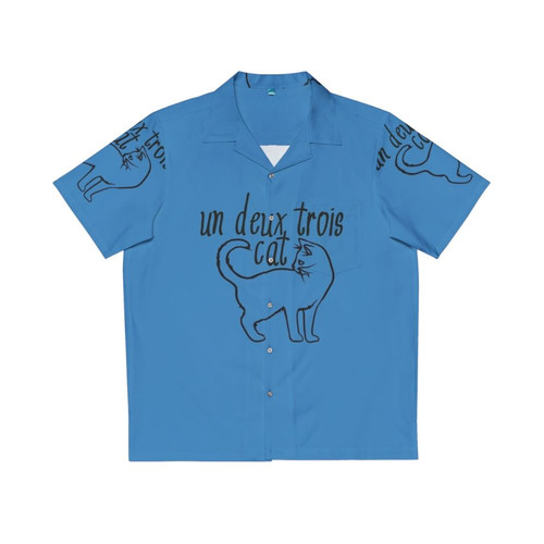 Un Deux Trois Cat Hawaiian Shirt