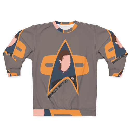 Commander Jadzia Dax from Star Trek DS9 on a sweatshirt